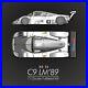 1/12 Model Factory Sauber Mercedes C9 LM89 free shipping