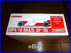 1/20 McLAREN MP4/10 CRUISE SHIP VERSION 1995 BRAZIL by STUDIO 27 ST27-FK2066
