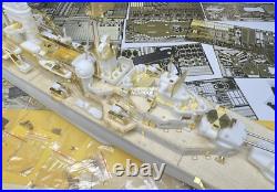 1/200 Scale German Prinz Eugen Heavy Cruiser Model&Super Upgrade Detail-up Set