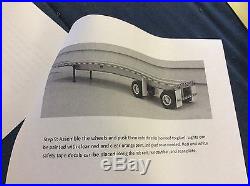 1/25 48' Spread Axle Arched Flatbed. Complete Kit! Free Shipping In The Us