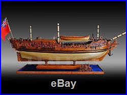 1/30 scale HMS Royal Caroline 1749 wood ship model kit wood sailing boat kit
