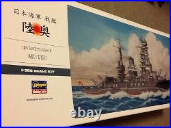 1/350 BATTLE SHIP MUTSU Hasegawa