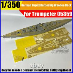 1/350 German Tirpitz Battleship Super Detail-up Upgrade Set for Trumpeter 05359