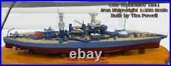 1/350 ISW 4112 USS Tennessee -1941 Pearl Harbor Fit Resin & PE Brass Model Kit