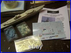 1/350 ISW 4225 U. S. S. Barney DDG-6 1985 Resin & PE Brass Model Kit