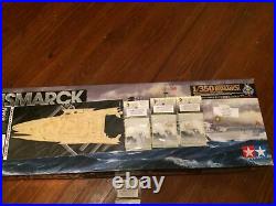 1/350 Scale Battle Ship Bismarck With Extras