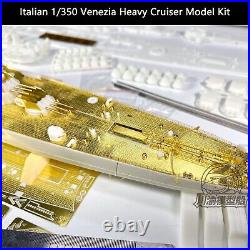 1/350 Scale Italian RM Venezia Heavy Cruiser Model&Super Upgrade Detail-up Set