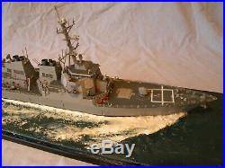 1/350 built model USS ARLEIGH BURKE DDG-51 DESTROYER REDUCED PRICEBOATS & SHIPS