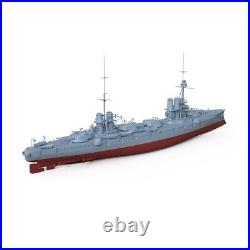 1/400 Military Model Kit Italy Dante Alighieri Battleship 1923 Full Hull