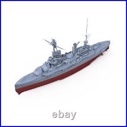 1/450 Military Model Kit France Navy Bretagne Battleship Full Hull