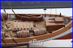 1/48 LEUDO 1800-1900 wood ship model kit 3d Laser Cut Hobby Model Wood Boat kit