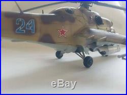 1/48 Revell MIL Mi-24d Hind Pro Built Ready To Ship