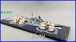 1/700 Fully Assembled Ship Model With Seascape Base The KMS Bismarck Diorama
