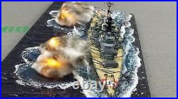 1/700 Fully Assembled Ship Model With Seascape Base The KMS Bismarck Diorama