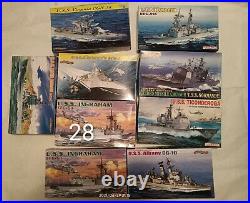1/700 warship models bundle 28 USN modern ships from Dragon 9 ships