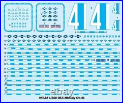 1350 Trumpeter 05634 USS Midway CV-41 Plastic & PE Model Kit 33 Post WWII