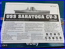 1350 USS SARATOGA CV-3 model ship kit Trumpeter No. 05607