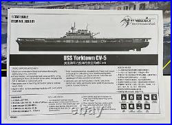 1350 scale USS YORKTOWN CV-5 model ship kit Merit International No. 65301