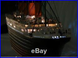 1360 Titanic kit passenger liner ship model with light