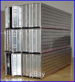 15 inch Shipping Containers (6) G Scale Diorama Accessory Items