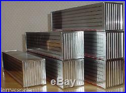 15 inch Shipping Containers (6) G Scale Diorama Accessory Items