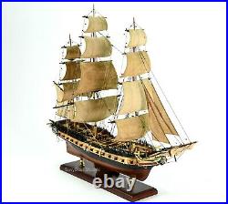 1799 USS Essex Sailing Frigate Tall Ship Model 32 Handcrafted Wooden Ship Model