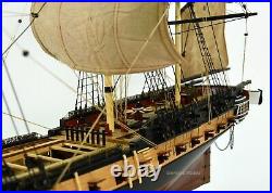 1799 USS Essex Sailing Frigate Tall Ship Model 32 Handcrafted Wooden Ship Model