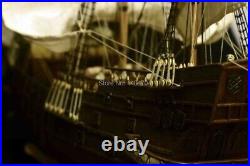 185 Ship NIDALE model Classical Wooden Sailing Boat Scale Decoration Wood