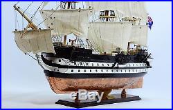 1859 HMS CONWAY Naval Training School Ship Copper Hull 38 Tall Ship Model