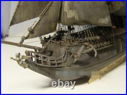 196 Black Pearl Wooden Sailboat Model Deluxe Set Kit DIY Assembly Kit Collect