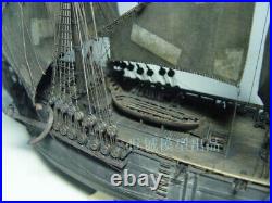 196 DIY Black Pearl Wooden Sailboat Model Deluxe Set Kit Wood Ship Boat Model