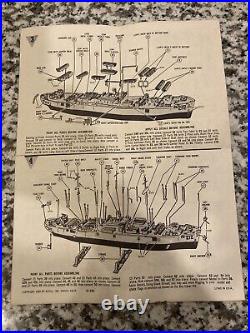 1960 Revell U. S. A. Montrose Ship Transport Fleet, Model Kit, Unbuilt