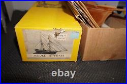 1964 Model Shipways 1/12 = 15 inches Scale Newsboy Merchant Brigantine READ