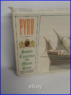 1966 Pyro Portuguese Man-o War Model Ship, Santa Catarina do Monte Sinai, SEALED
