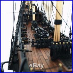 1PCS Black Pearl Ship Assembly Model DIY Kits Sailing Boat Decoration Gift 32