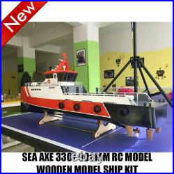 2021 Sea Axe 3307 900mm Rc Model Wooden Model Ship Kit DIY Assembly Model