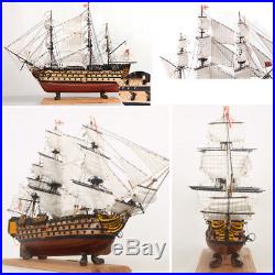 21'' HMS Victory Wooden Ship Sailing Boat Model DIY Kit Assembly Decoration Gift