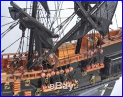 23 Black Pearl Pirate Ship Handcrafred Wooden Model Ship New High Quality