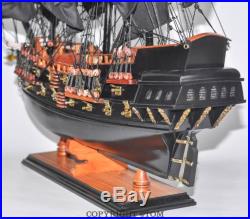 23 Black Pearl Pirate Ship Handcrafred Wooden Model Ship New High Quality