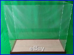 25 x 10 x 30 Inch Table Top Clear Acrylic Display Case for Tall Model Ships