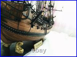 32 Scale Wooden Sailing Boat Model Kit Ship Handmade Assembly Decoration DIY