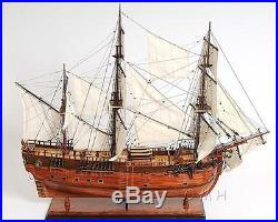 38 Long H. M. S Endeavour Handcrafted Wooden Model Ship