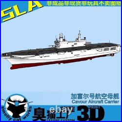 3D Printed 1/700/1250/2000 Italian aircraft carrier Cavour Unpainted Model Kit