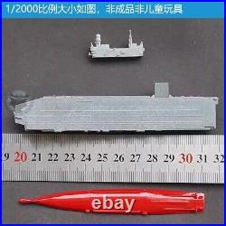 3D Printed 1/700/1250/2000 Italian aircraft carrier Cavour Unpainted Model Kit