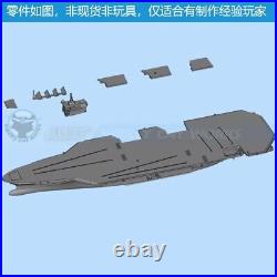 3D Printed 1/700/1250/2000 U. S. ECBL Aircraft Carrier Ford Class Model Kit