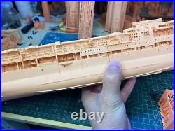 3D printed kits 1/350 HMS Furious aircraft carrier (full hull)