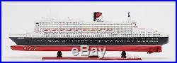 40 Long Queen Mary II Handcrafted Wooden Ship Model