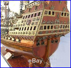 58 Long Sovereign of the seas XL Limited Edition Handcrafted Wooden Model Ship