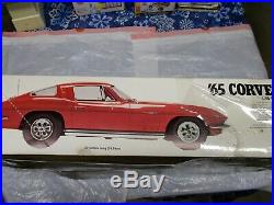 65 Corvette Sting Ray 1/8 Scale Monogram With Free Shipping