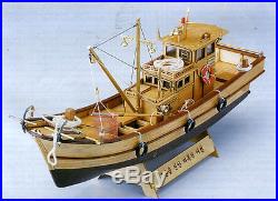 7-Tonnage Fishing Boat(1/25 Scale) Wood Model Kit Wooden Ship Model